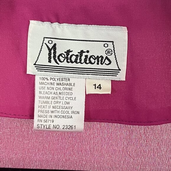 Vintage Notations 80s Blouse - Picture 3 of 7